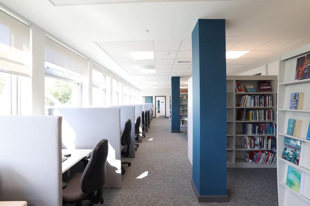 Freeman Hospital Library Learning Stations