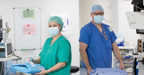 Operating Department Staff in the Westgate Cataract Centre