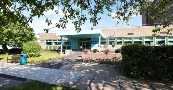 Freeman Hospital Education Centre Entrance