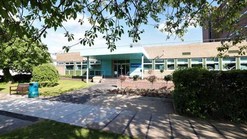 Freeman Hospital Education Centre Entrance