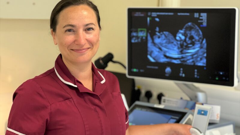 Raya Vinogradov in Maternity Ultrasound