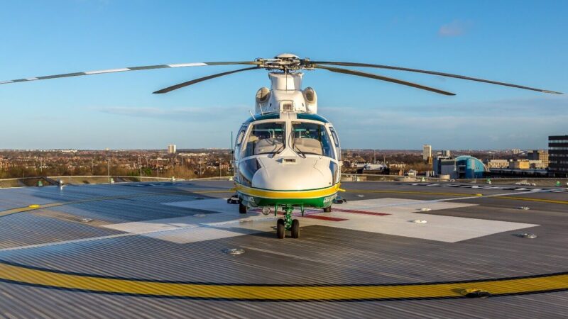 Great North Trauma and Emergency Centre Helipad