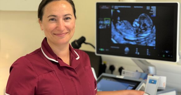 Raya Vinogradov in Maternity Ultrasound