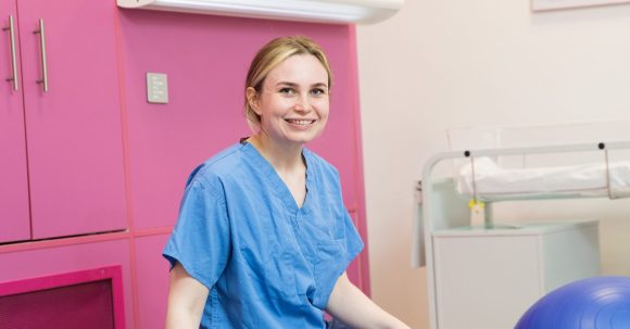 Midwife in Newcastle Birthing Centre